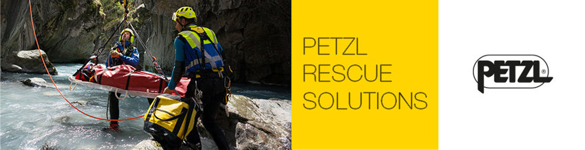 Sprzęt Petzl do ratownictwa wysokościowego